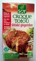 Mängden socker i Croque Tofu Shitaké Gingembre