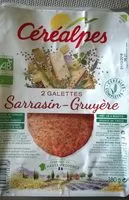 Mängden socker i Galette Sarrasin Gruyère