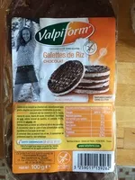 Mängden socker i Galettes de Riz Chocolat