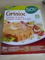 Mängden socker i Grinioc boulgour, brebis, tomates confites et basilic