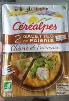 Mängden socker i 2 galettes de polenta chèvre et poireaux