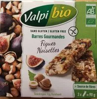 Mängden socker i barre gourmande figues noisettes