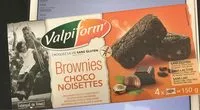 Mängden socker i Brownie choco aux noisettes