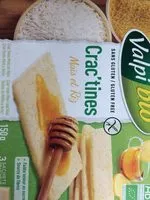 Mängden socker i Crac'Tines