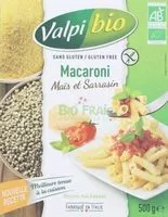 Mängden socker i Macaronis Mais et Sarrasin sans gluten