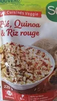 Mängden socker i Blé, Quinoa & Riz rouge