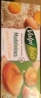 Mängden socker i Madeleines Citrons Sans Gluten