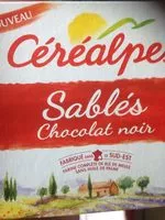 Mängden socker i Sablés chocolat noir