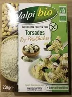 Mängden socker i Torsades riz-pois chiches