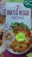 Mängden socker i Tartes veggie  Lorraine