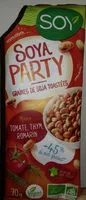 Mängden socker i Soya Party - Graines de soja toastées à la tomate, au thym...