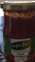 Mängden socker i Sauce Bolognaise au soja