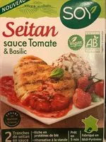 Mängden socker i Galette Seitan sauce Tomate & Basilic