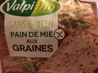 Mängden socker i Pain de mie sans gluten aux graines
