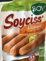 Mängden socker i Soyciss