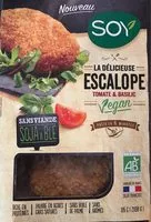 Mängden socker i Escalope tomate basilic vegan