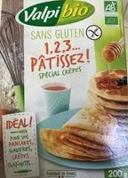 Mängden socker i Pates à crepes/gauffres