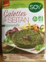 Mängden socker i Galettes de seitan-épinards