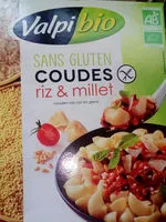 Mängden socker i Coudes Riz & Millet Sans Gluten