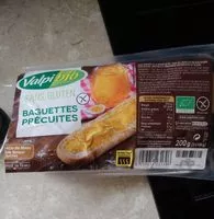 Mängden socker i Baguettes précuites sans gluten