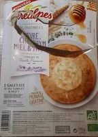 Mängden socker i Les gratinées chèvre, miel & thym