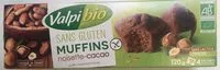 Mängden socker i Muffins noisette-cacao sans gluten