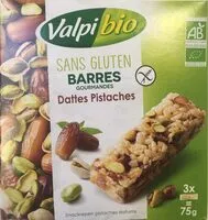 Mängden socker i Barres gourmandes dattes pistaches