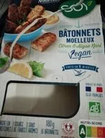 Mängden socker i Bâtonnets moelleux