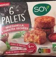 Mängden socker i Palets mozzarella & tomates séchées