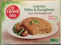 Mängden socker i Galettes millet et boulghour aux champignons