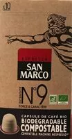 Mängden socker i Espresso San Marco
