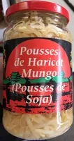 Mängden socker i Pousses de Haricot Mungo (Pousses de Soja)