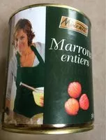 Mängden socker i Marrons entiers