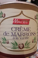 Mängden socker i Creme de marron Minerve Vanille boite