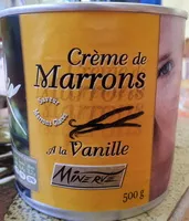 Mängden socker i Crème de Marrons à la Vanille