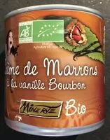 Mängden socker i Creme Marrons Bio Boite 1 / 2 Of Minerve
