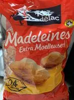 Mängden socker i Madeleines Extra Moelleuses