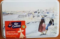 Mängden socker i Ker cadelac coffret metal assortiment galettes/palets