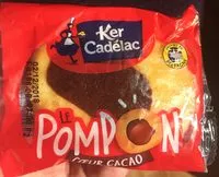 Mängden socker i Le Pompon - Gâteau Cœur cacao