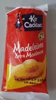 Mängden socker i Madeleine extra moelleuse