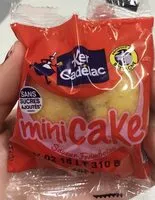 Mängden socker i Mini cake framboise