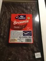 Mängden socker i Brownie A Partager Plat 1K7 !pce Kercad
