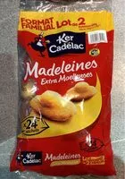 Mängden socker i Madeleines