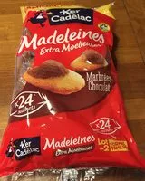 Mängden socker i Madeleines Extra Moelleuses Marbrées Chocolat
