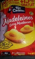 Mängden socker i Madeleines