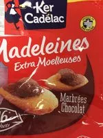Mängden socker i Madeleines extra moelleuses