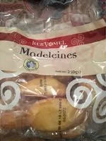 Mängden socker i Madeleines (15g)