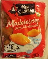 Mängden socker i Madeleines Extra Moelleuses Fromage Blanc