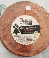 Mängden socker i Gâteau Breton Pur Beurre
