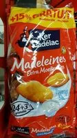 Mängden socker i Madeleine KER CADELAC 600GR + 15%